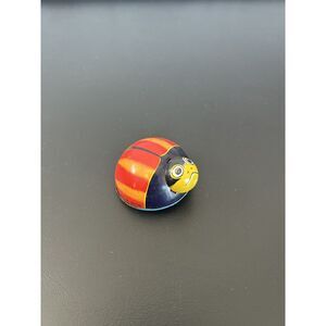 Vintage 1950's KOYO Ladybug Friction Toy Tinplate Made in Japan